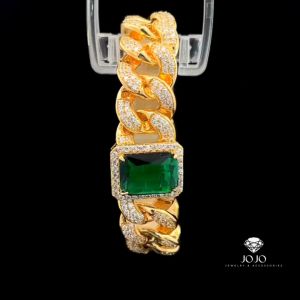 L565 Lắc tay nữ phong thủy đá màu thiết kế sang trọng cao cấp JOJO