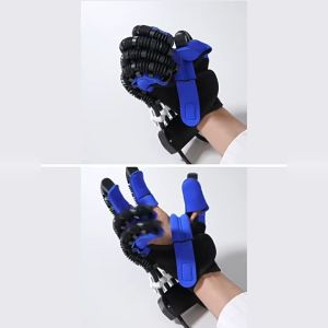 VBELL ถุงมือหุ่นยนต์ฟื้นฟูอุปกรณ์ฟื้นฟูสมรรถภาพมือฝึกสมรรถภาพนิ้วมือการฝึกฟื้นฟูสมรรถภาพสำหรับผู้ป่วยที่มีความผิดปกติของมือ Finger rehabilitation training
