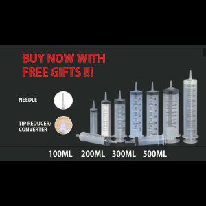 Picagari Besar | Large Syringe with Needle | Big Syringe 500ML 300ML 200ML 100ML | Picagari Perfume | Oil extractor pump