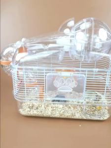 Insulation Box Hamster Cage House Savic Hamster Cage Large Hamster House Three-Layer Large Space Transparent Hamster Cage 仓鼠笼
