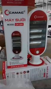 Máy sưởi quạt sưởi Hồng ngoại Camac CK1200 -Công suất 1200W