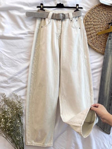 High-end Fashion New Spring Designer Plus Size Loose Slimming Jeans