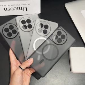 Ốp Sạc Không Dây Mờ Trong Suốt Cho OnePlus - Vỏ Chống Sốc Chống Trầy Xước Tương Thích Với Magsafe Từ Tính Cho Các Mẫu 13 12 11 10 9 8 7 ACE 2 3 5 Pro Nord 2 3 4 Lite
