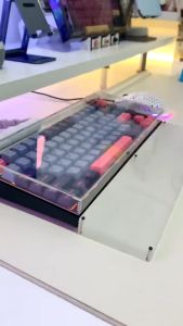 Acrylic Wrist Rest for Mechanical Keyboard by IMU Studio
