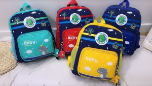 Deere Jack 🌺【Miễn Phí Vận Chuyển】🌺 trẻ em mới cặp đi học thời trang học sinh nhỏ hoạt hình Ba lô bé trai và bé gái balo cho trẻ mẫu giáo dễ thương