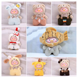 Leiao UT【🐷PO🐷】(Boneka tidak termasuk)👚Pakaian Boneka Teddy Lulu The Piggy Pakaian Mewah Vintage Pakaian Boneka Teddy lulu Pakaian Pakaian Ransel Pop-mart Celana Ransel Boneka Kartun Lucu