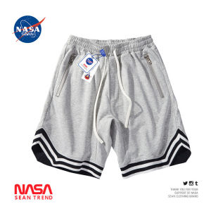 Wassup Panda Grey Sports Shorts Mens Summer Trendy Brand Loose Basketball Five-Quarter Casual Mid-Length Straight Leg Pants