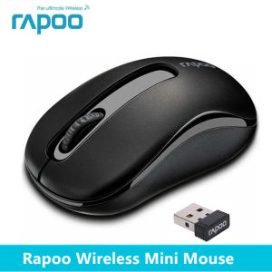 Rapoo M10/M10Plus 2.4G Mini Optical Wireless Mouse Reliable 1000DPI with Nano USB Receiver for Computer Laptop Desktop Office