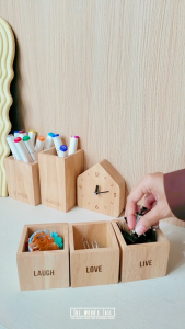 The Woods Tale กล่องไม้ กล่องมินิ MINI BOX จากไม้ธรรมชาติ มีให้เลือก 4 ลาย