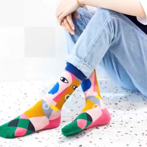 ถุงเท้าลายสตรีท ถุงเท้าสไตล์เกาหลี ถุงเท้า ถุงเท้าแฟนซี ถุงเท้าครึ่งข้อ ถุงเท้าข้อยาว ถุงเท้าคลุมเท้า ถุงเท้ามีลาย