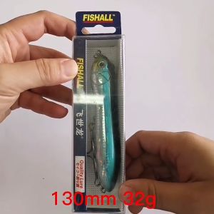 👍 Ready Stock 👍 130mm /32g OEM Trairao Pencil / Gewang utk giant Toman Qiant Snakehead Top water Pencil lure