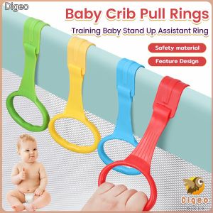 Digeo Baby Crib Pull Rings Training Ring for Walking Training Baby Stand Up Walker