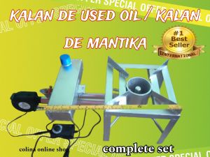 used oil kalan blue flame / kalan de mantika