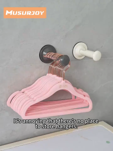 1pc of Commercial Hanger Storage Rack Retractable And Adjustable Length Made of Sturdy Plastic Material Simple Style And Space Saving Hanger Storage Container for Home Use Hanger Organization Is Cleaner And Tidier