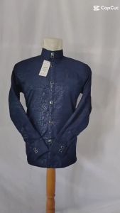 Kemko Sultan Embos Terbaru Termurah Kancing Jepret Warna Navy