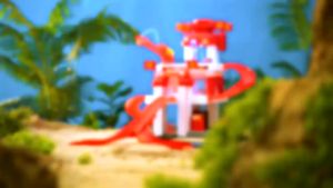 Đồ chơi trụ sở cảnh sát 3 tầng có thang máy bộ đàm chính hãng Six Six Zero- Z4[Hỏa Tốc HCM]