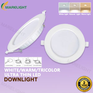Ultra Thin Pin Light LED Ceiling Light Downlight 3Colors White/Warm Lamp 6W 9W 12W 18W