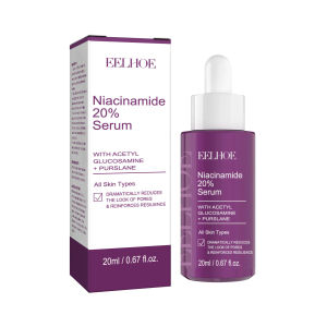 Eelhoe Wrinkle Remover Face Serum Anti-Aging Brighten Freckle Firming Wrinkles Fine Lines Removal Nicotinamide Whitening Essence Lifting Tightening Pores Repair Fade Freckle Lighten Dark Spots Delay Aging Whitening Skincare Essence