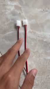 Đầu nối LED Neon kẹp nối LED dây 5V-12V-24V 2pin - nối thẳng