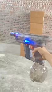 Đồ chơi Máy Phun Nước Điện UMP Có Giảm Thanh Đèn Led Chiếu Theo Tia Nước