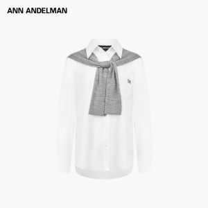 ANN ANDELMAN | Loose Silhouette Fake Two-Piece Shirt Autumn