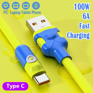 1.5m 100W 6A USB to Type C Cable Fast Charging for Samsung Huawei Honor Xiaomi Redmi Oneplus iphone Android USB C Data Cable