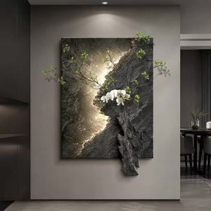 RUIBAHAO | Luxury 3D Relief Decorative Painting