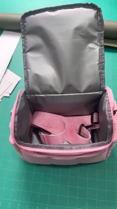 MUSASI Nylon Lunch Bag Leakproof Multi-functional Insulated Lunch Box Durable Reusable Tote Bag Women