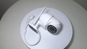 IP Kamera CCTV C18 8MP outdoor Tahan Air Night Vision PTZ 360 Nirkabel Wifi camera Aplikasi V380 pro Keamanan Indoor & Outdoor - Lazada