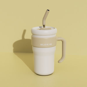 BIZE | Stainless Steel Female New Model Dual Drink Thermal Mug Large Capacity