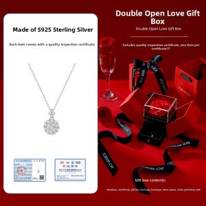 YUCOO | Luxury Womens Silver Necklace S925