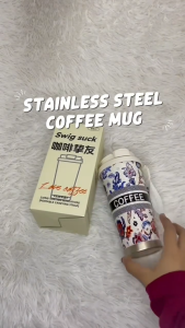316 Stainless Steel Bottle Thermos 530ml Vacuum Flask Tumbler Mug With Handle Water Bottle Botol Air Bekas Air Viral