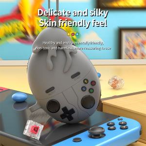 Silicone Case For HUAWEI FreeBuds 6 FreeBuds6 Like Hand Shank 3D Gamepad Game Protect Cases Wireless Earphone Covers with Hook