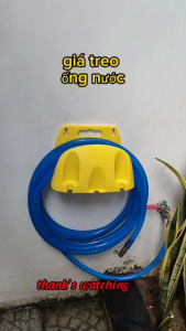 Giá treo ống nước giá đỡ cuộn ống nước treo tường giá cuốn dây tưới vườn vòi rửa xe
