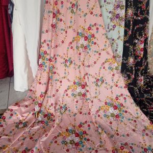 Kain Silk Maxmara Premium Motif Harga Setengah Meter