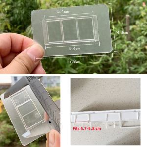 No-Drill Sticky Hook Toilet Paper Box Holder Wall Mounted Adhesive Bracket Traceless Patch Nail-Free Hanging Rack Glue Stick