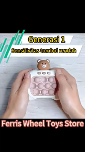 MGMN26 Mainan Pop It Game Elektronik Level 999 Pop It Elektronik Push Bubble Game Musik Pop It Up Fidget Toys Mainan Edukasi Anak Anti Bosan