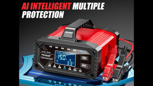 Sạc Ắc Quy Foxsur 15A Tự Động Thông Minh Dùng Cho Bình 12V 24V 4AH - 250AH