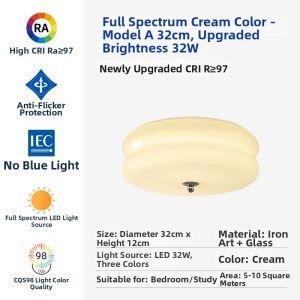 Creative Pumpkin Shape Warm Romantic Bedroom Ceiling Light