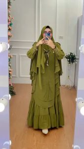 Gamis Pesta Mewah Bahan Cerutty Premium Kode - TALITE