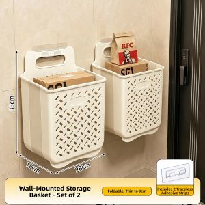 youqin | Foldable High-capacity Doorway Wall-mounted Shelf