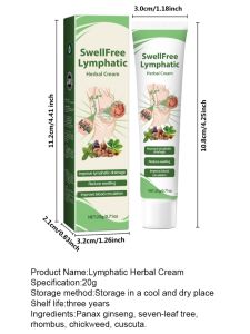 Lymphatic Care care cream Lymphatic Care Cream Relieve fatigue Enhance blood vessel health Supports