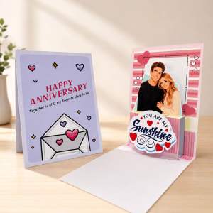 Custom Photo 3D Greeting Card & more [145mm x 100mm] (With Envelope)