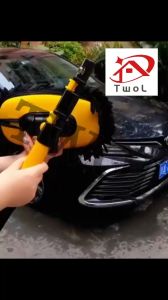 TWOL Car Cleaning Brush Car Wash Brush Telescoping Long Handle Mop 15°Elbow Adjustable Car Wash Brush Mop