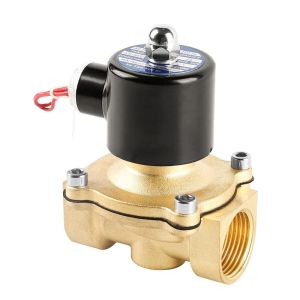 Normally Closed Solenoid Valve Ac220vdc24v Electronic Switch Water Pipe Automatic Control Water Valve 4 Points 6 Points 1 Inch Copper Valve