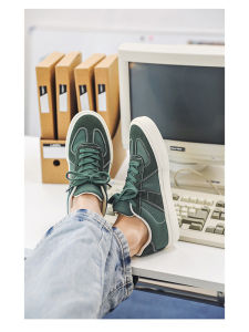 Mens Casual Canvas Shoes 2025 Autumn Trendy Retro Fashion Board Shoes Breathable Low Top round Toe Rubber Outsole Glideshark