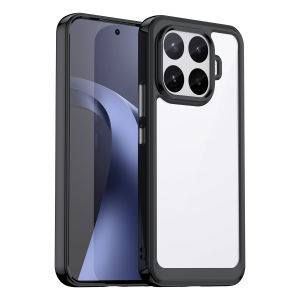 Shockproof Phone Case For Xiaomi 17T Pro Case Mi 17 Pro Max 17 Ultra TPU Frame Plastic Translucent Clear Back Cover Fundas