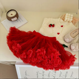 JIFANPAUL | Red Princess Tutu Skirt