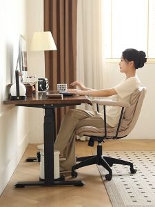 JIENUO 🗄พร้อมส่ง🗄 โต๊ะปรับระดับเพื่อสุขภาพ โต๊ะปรับระดับไฟฟ้า มอเตอร์คู่แบบประหยัดพลังงาน 60-125CM ขยายความกว้างได้ 110-180CM โต๊ะคอมพิวเตอร์ โต๊ะไม้ แผงไม้เนื้อแข็งย โต๊ะคอมทำงาน โต๊ะโน๊ตบุ๊ค โต๊ะทำงานปรับระ โต๊ะทำงาน