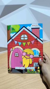 BEBEK Viral LITE (SUDAH di SUSUN) Quite Book Mainan Edukasi Anak Paper Doll LAMINASI ANTI AIR